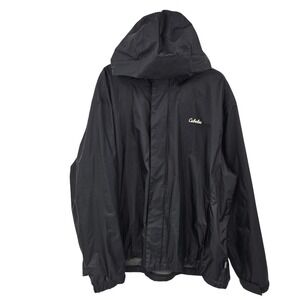 Cabela's Jacket Mens 2XL Black 4MOST REPEL‎ Hooded Rain Windbreaker Mesh Lined